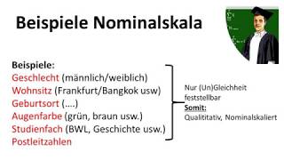 Nominalskala einfach erklärt Skalenniveaus Teil 1 [upl. by Bastien]