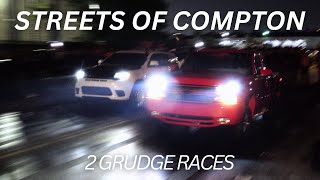 Street Races in Compton Grudge Races amp Test Passes [upl. by Tlevesor]