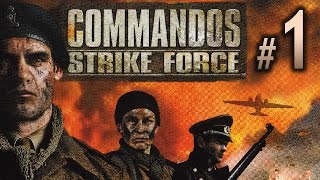 Commandos Strike Force  Behind enemy lines PS2 XBOX PC SLUS21103 SLES52768 WW2 FPS [upl. by Burkley]