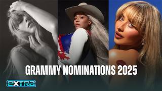 Grammys 2025 Beyoncé Taylor Swift amp Sabrina Carpenter Among Top Nominees [upl. by Aisad]