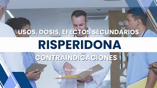 Risperidona 💊 Usos Dosis Efectos secundarios y Contraindicaciones [upl. by Churchill]