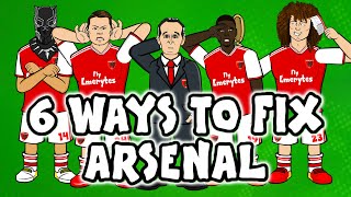 6 ways to fix Arsenal ► 442oons x Onefootball [upl. by Carlock]