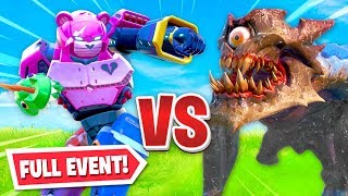 ROBOT vs MONSTER  LIVE EVENT in Fornite INSANE [upl. by Nea]