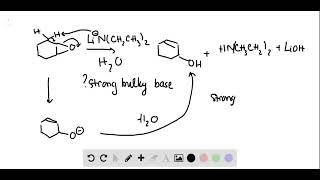 Epoxides are converted to allylic alcohols with nonnucleophilic bases such as lithium diethylamide L [upl. by Aicele]