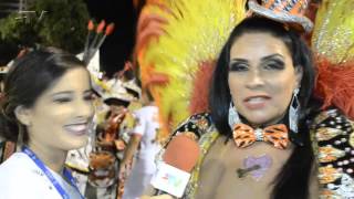 Carnaval Plus TV 2016  Solange Gomes  Rainha da Porto da Pedra [upl. by Sprage]