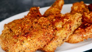 MUST TRY Crispy Parmesan Herb Crusted Fried Pork Chops Recipe [upl. by Llehcnom129]