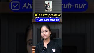 10 Commonly Mispronounced Words in English english vocabulary englishshorts learnenglish yt [upl. by Gerdi584]