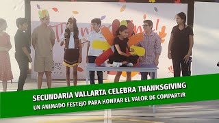 Secundaria Vallarta celebra Thanksgiving [upl. by Roleat]