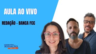 Aulão Redação Banca FCC [upl. by Berfield]