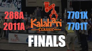 Signature Event Kalahari Classic HS  Finals  288A 2011A vs 7701X 7701T [upl. by Assennej687]