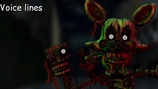 Phantom Mangle all voice lines with subtitles [upl. by Roid]