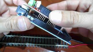 DCC Con Arduino Mega Oled HC05 y buzzer [upl. by Yniattirb]