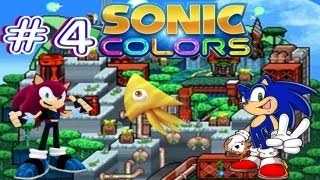 Sonic Colors DS  Part 4 Planet Wisp w SuperGirlKels [upl. by Ettenan]