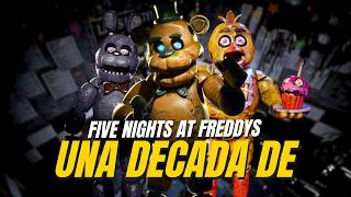 10 años de Five nights at Freddys 🎉 [upl. by Anisor]