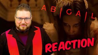 Abigail 2024 Official Trailer Reaction  Melissa Barrera  Kathryn Newton  Radio Silence [upl. by Cissie]