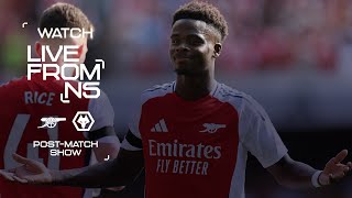 Arsenal 20 Wolves  LIVE FROM N5  Postmatch show 📺  Premier League [upl. by Lance]