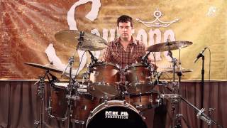 Pork Pie Walnut Drum set Demo [upl. by Lamraj]