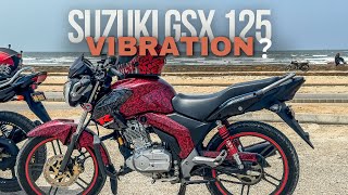 Talking about Suzuki gsx 125 vibration issue subscribemychannel suzukigsx gsxr [upl. by Notterb]