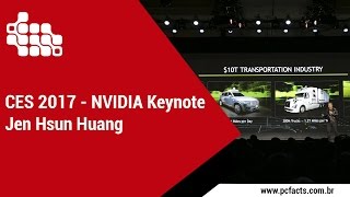 NVIDIA Keynote CES 2017 [upl. by Derrek]