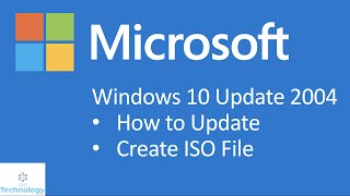 How to Upgrade Windows 10 2004  How to Create ISO  Release Date 28 May 2020  Windows 10 2004 ISO [upl. by Arevle]