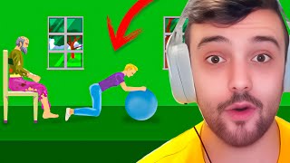 LA HABITACIÓN DEL AMOR  Happy Wheels [upl. by Lehplar]