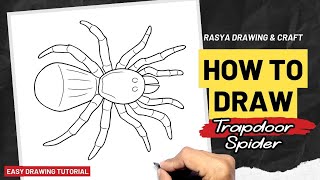 How to draw Trapdoor Spider [upl. by Lohcin409]