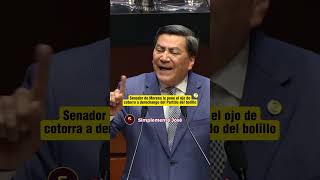 Senador de Morena le pone el ojo de cotorra a derechango del Partido del Bolillo shorts [upl. by Alithia490]