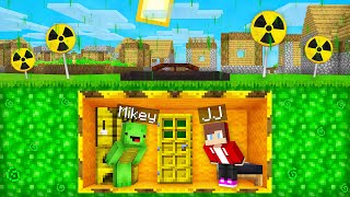 Poison vs Mikey amp JJ Doomsday Bunker in Minecraft Maizen [upl. by Yud65]