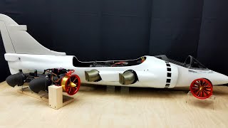 RC Harrier Carbon Fuselage Laminating  Full Build Documentation [upl. by Gerek330]