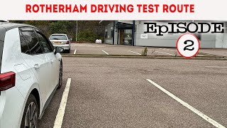 ROTHERHAM DRIVING TEST ROUTE EP 02 drivingtestvideo rotherham [upl. by Etom]