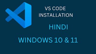 How to Install Visual Studio Code on Windows 10 amp 11 StepbyStep Tutorial in Hindi [upl. by Lalat]