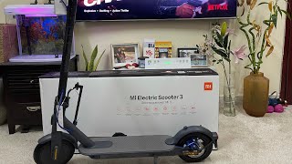 XIAOMI  Mi Electric Scooter 3  Unboxing  New Edition [upl. by Jeuz500]