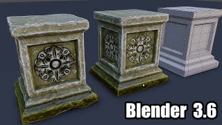 Blender Modeling With Sculpting  36 [upl. by Ainer]