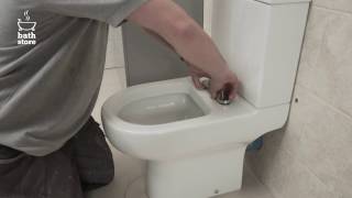 bathstore How to replace a toilet seat [upl. by Yeldnarb]