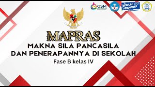 Cuplikan MPI dengan Canva  MAPRAS quotMakna Sila Pancasila dan Penerapannya Di Sekolahquot [upl. by Attenwahs]