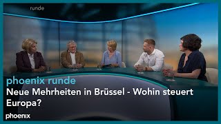 phoenixRunde Neue Mehrheiten in Brüssel  Wohin steuert Europa [upl. by Notnelc]