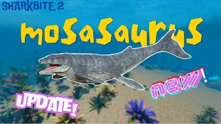 Playing as the MOSASAURUS in SHARKBITE 2 [upl. by Hoopen]