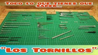 Todo lo que tienes que saber de los tornillos Tipos y usos [upl. by Stempien]