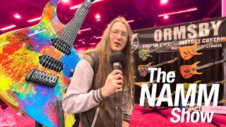 Ormsby Guitars NAMM 2023 [upl. by Nezam172]