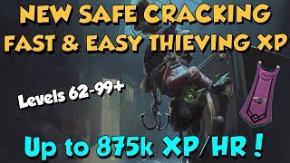 updated guide in description Safe Cracking Fast Thieving XP  Level 62 Runescape 3 [upl. by Adahsar]