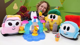 Knetspaß mit Nicole Eis für Leo und Co Play Doh Knete Ideen für Kinder [upl. by Nylcoj]