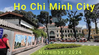 Ho Chi Minh City Walking Tour 2024 [upl. by Mildrid559]