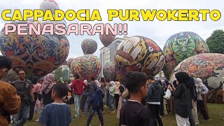 Melihat Pertama Kali Cappadocianya Purwokerto Balon Udara [upl. by Farlee]