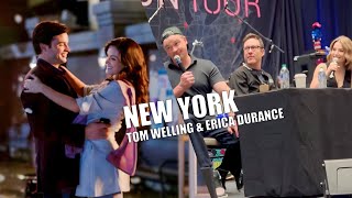 SMALLVILLE  Tom Welling shares a story about him amp Erica Durance in New York [upl. by Mok]