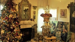 Old World Christmas Decor Oil Paintings amp Automaton by Corinne Layton 2021 [upl. by Asik]