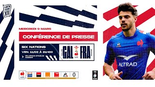 XVdeFrance  La conférence de presse avant GallesFrance Six Nations 2022 [upl. by Tarrance619]