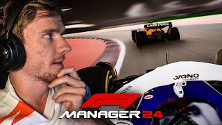 WHERE HAS OUR PACE SUDDENLY GONE  F1 Manager 2024 Career 35 [upl. by Anitsirhcairam]