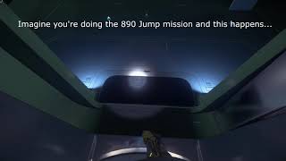 Star Citizen  890 Jump mission turret elevator bug fixed easy [upl. by Kaylee]