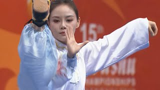 2019 Bi Ying Liang CHN  Taiji  1st  15th WWC  Shanghai Wushu Worlds [upl. by Lewison]