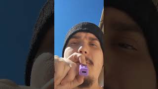 15 second blinker off a jeeter cart using the yocan kodo pro battery yocan jeeter blinkershorts [upl. by Barna]